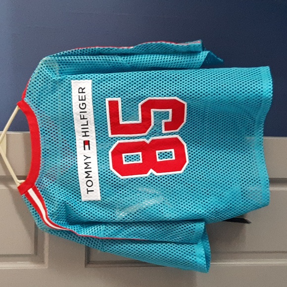 Tommy hilfiger super bowl mesh crop jersey - Picture 2 of 3